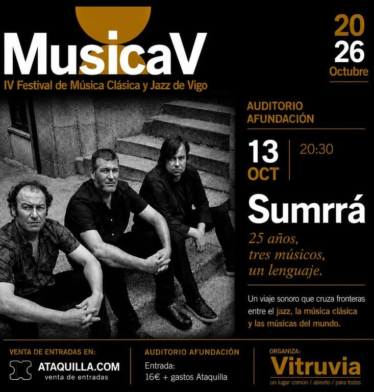 MusicaV 2026: IV Festival Internacional de Música Clásica y Jazz - SUMRRÁ
