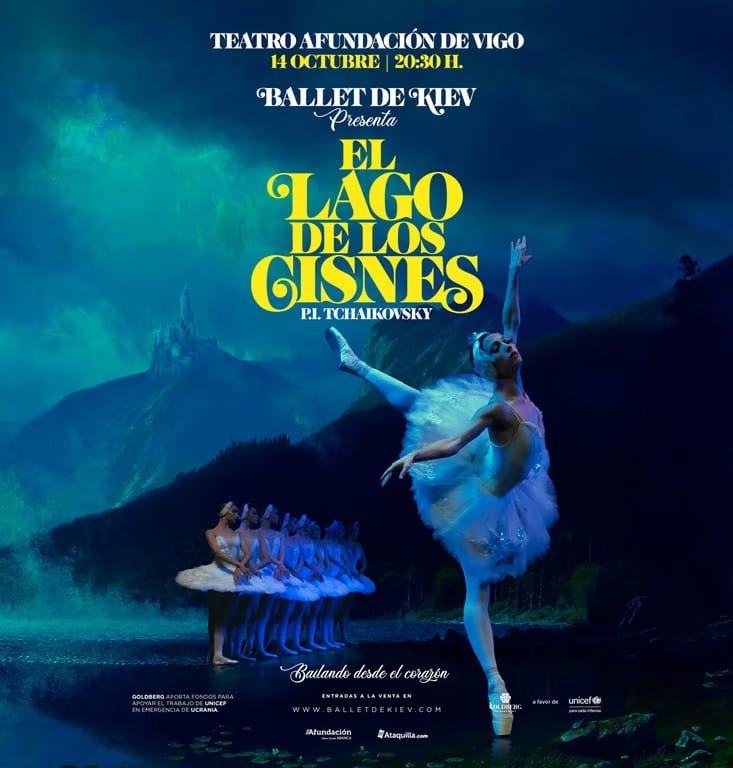 El Lago de los Cisnes. Ballet de Kiev