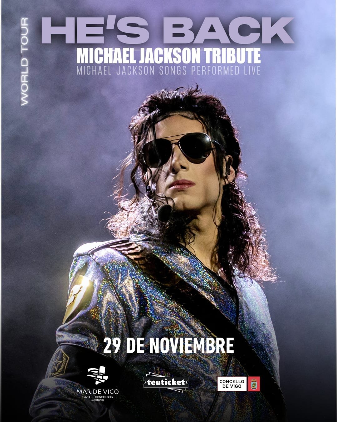 He's back. Michael Jackson Tribute