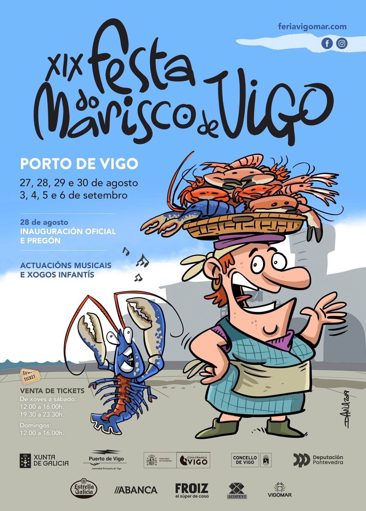 Fiesta del Marisco 2026 en Vigo