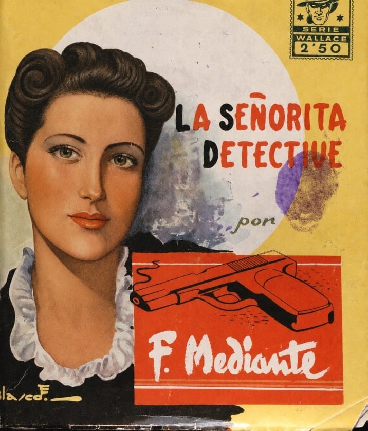 Presentación de "La Señorita Detective" e "Federico Mediante. O Salgari español"