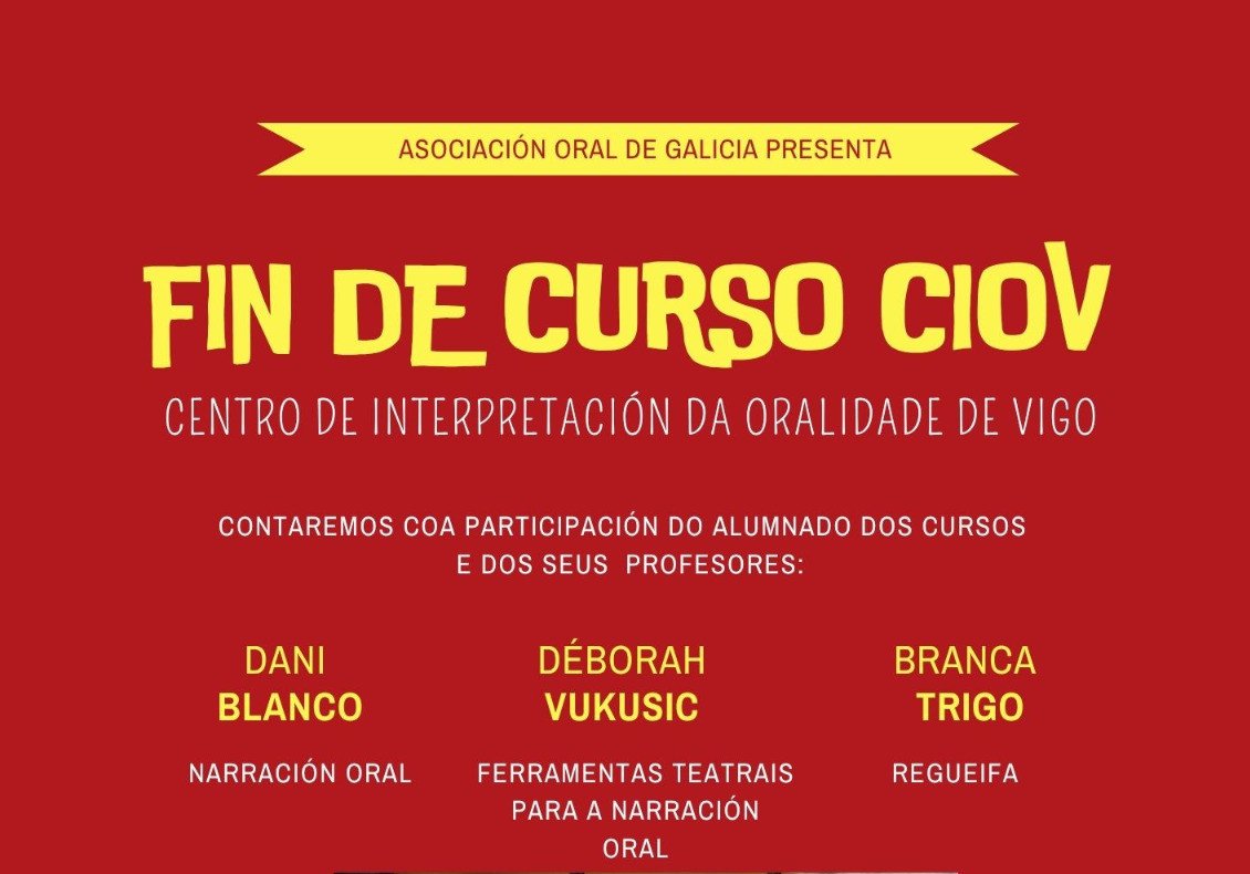 Festa de fin de curso do CIOV (Centro de Interpretación da Oralidade de Vigo)