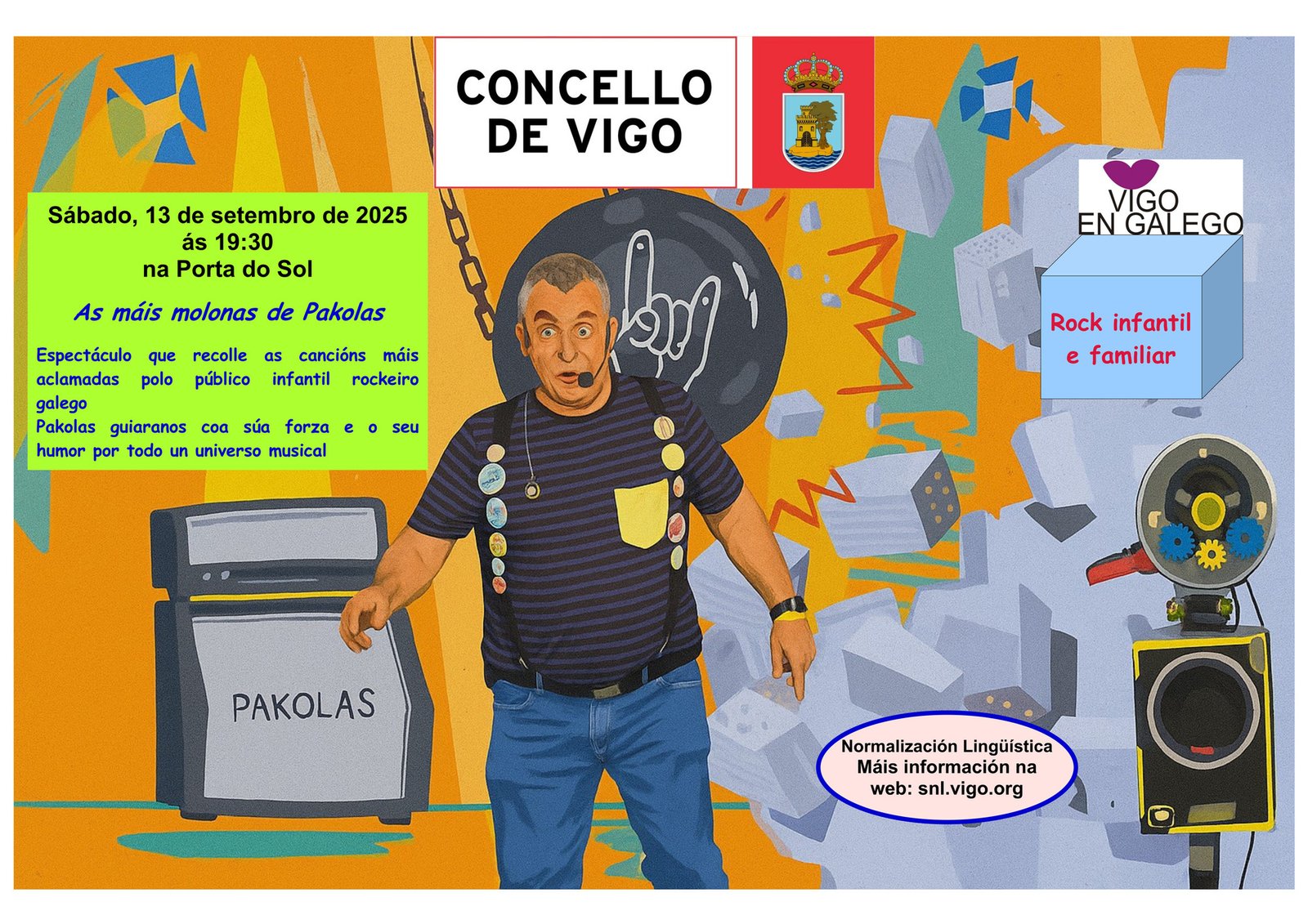 Concerto de Pakolas en Porta do Sol_público infantil e familiar Concerto de Pakolas en Porta do Sol_público infantil e familiar