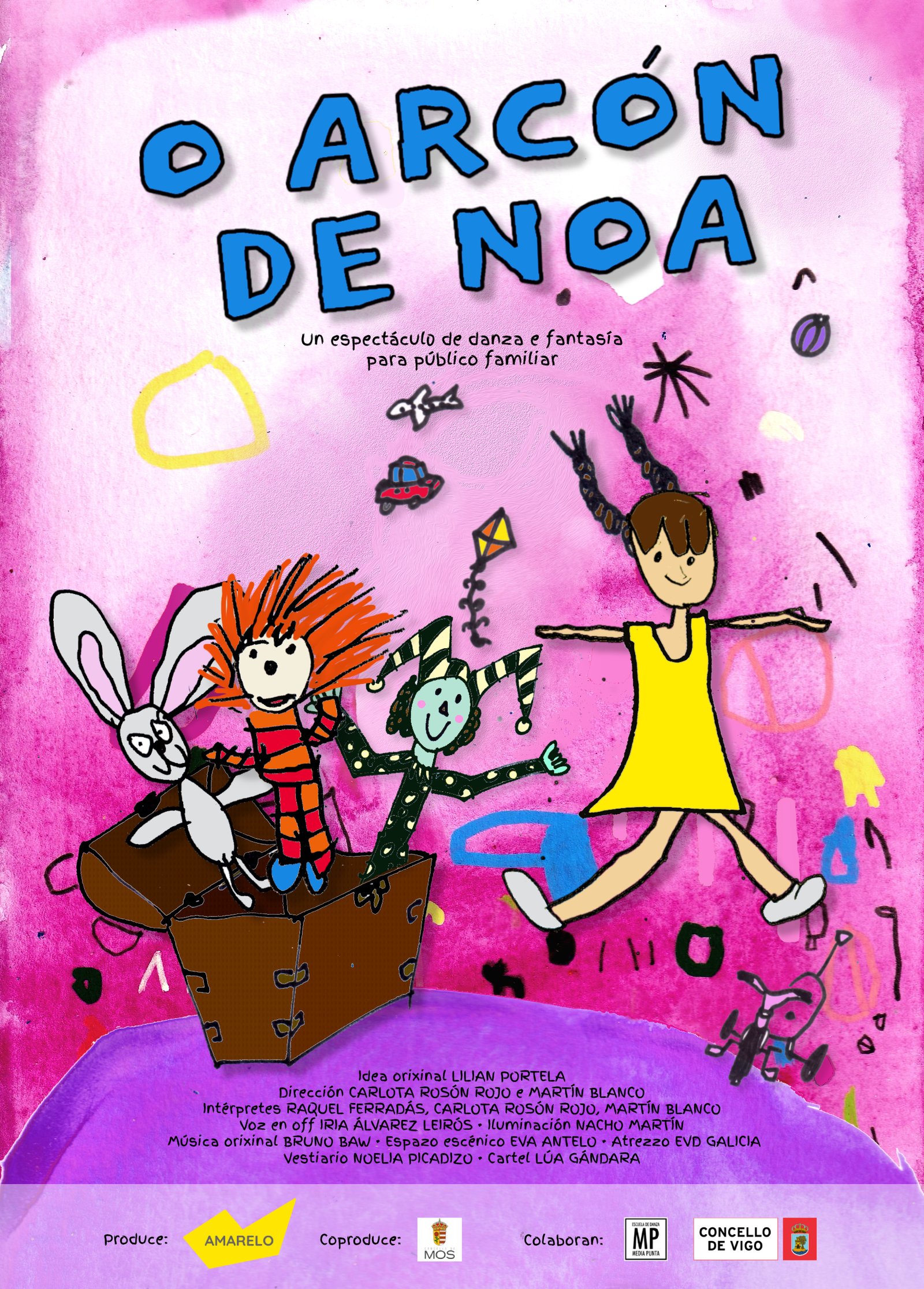 Amarelo Cía: O Arcón de Noa-ESTREA. ENTRADAS ESGOTADAS