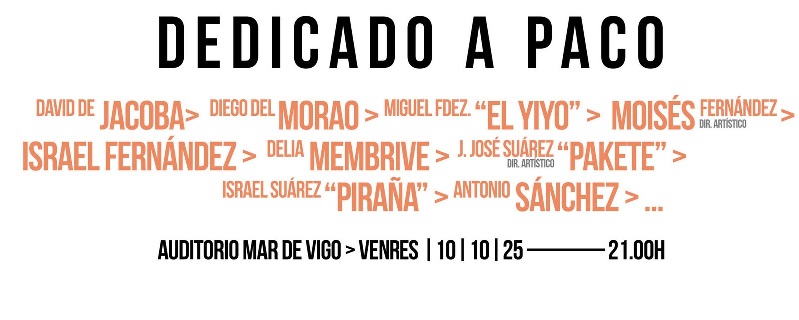 PAC dedicado a Paco