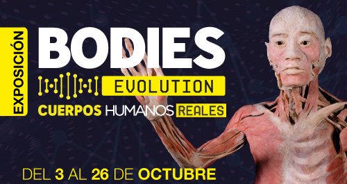 Exposición Bodies Evolution
