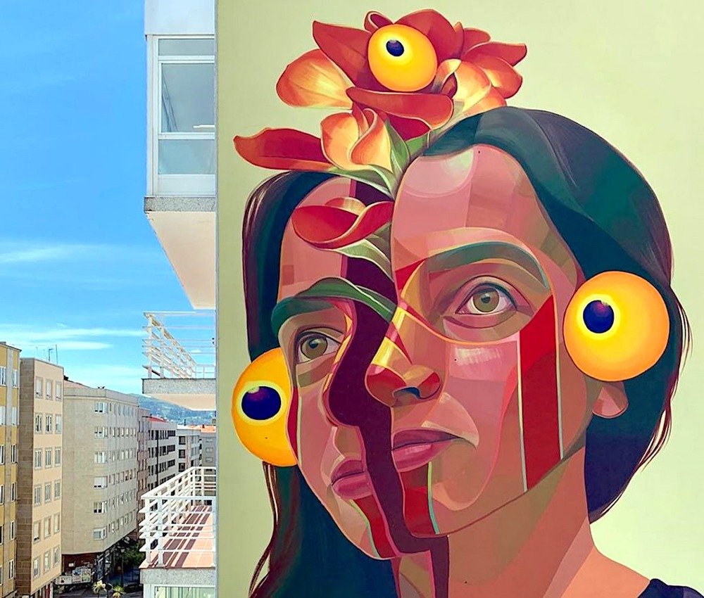 Exposición de arte urbano Vigo Ciudad de Color