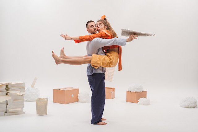 Coa cabeza nas nubes