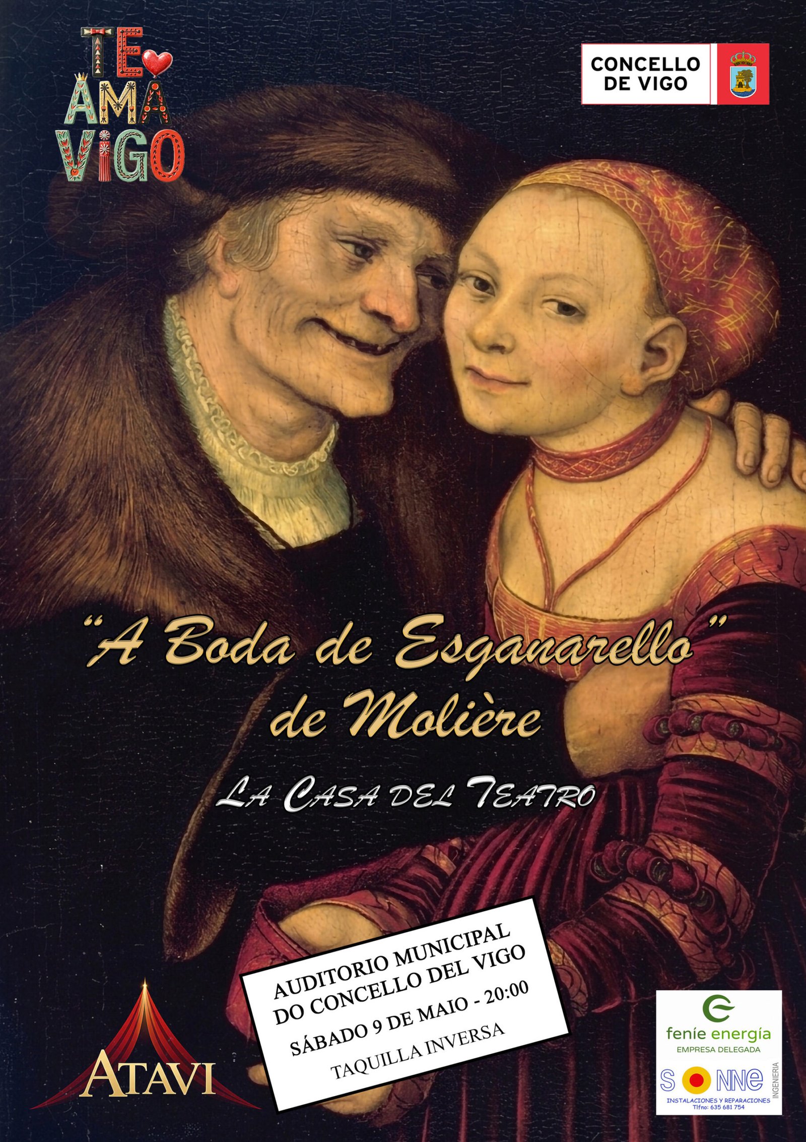 II Mostra Teatro Amador-TEAMAVIGO. La Casa del Teatro presenta «A boda de Esganarello» de Moliere