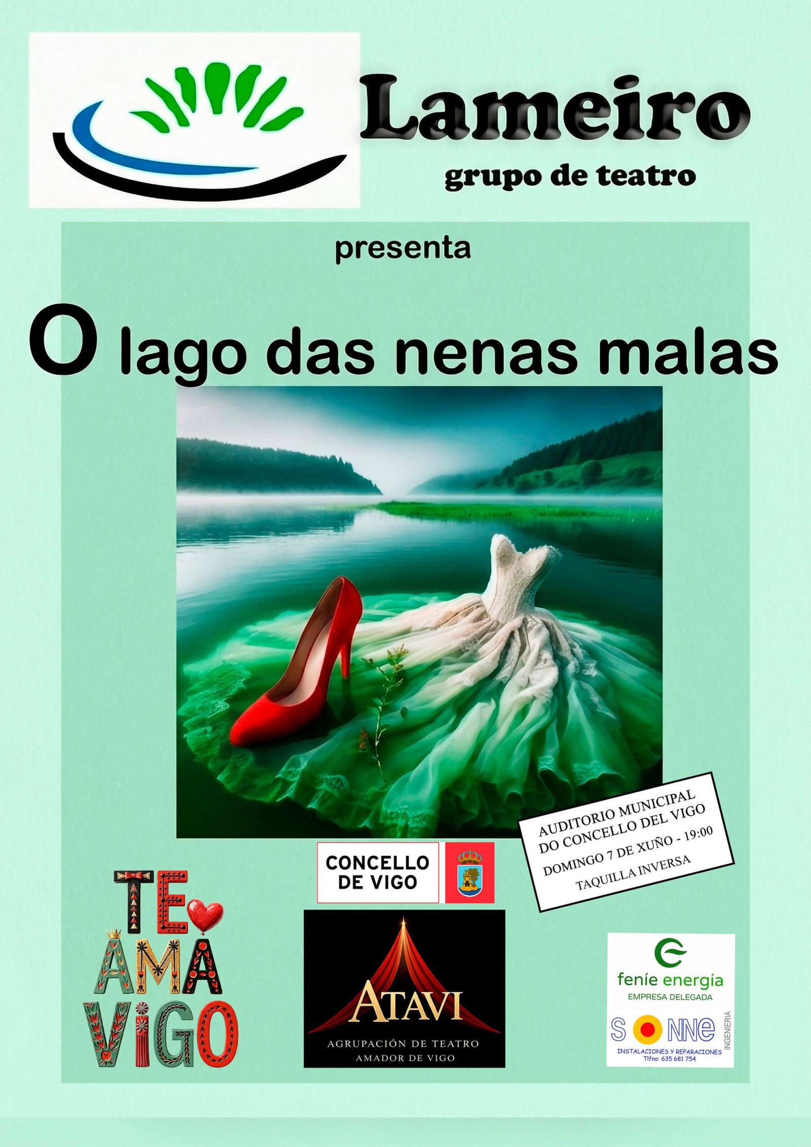 II Mostra Teatro Amador-TEAMAVIGO. Grupo de Teatro Lameiro presenta «O lago das nenas malas»