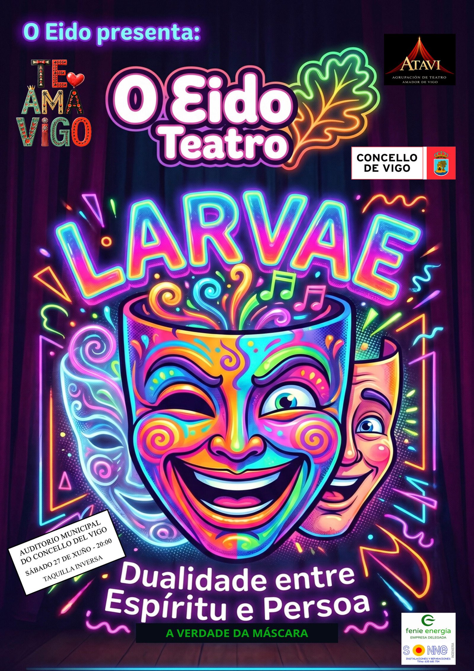 II Mostra Teatro Amador-TEAMAVIGO. O Eido Teatro presenta «Larvae»
