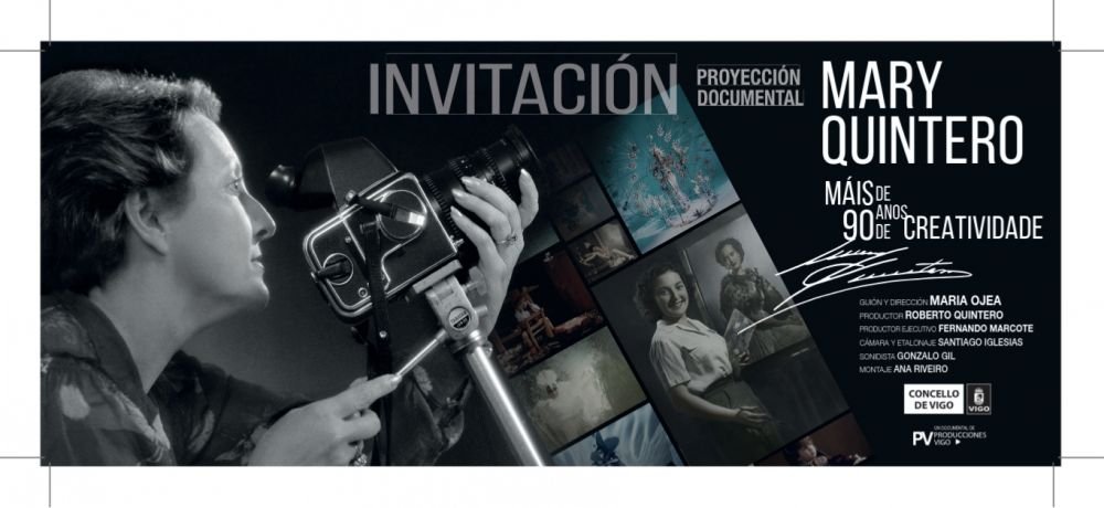 Proxección documental «Mary Quintero. Máis de 90 anos de creatividade»